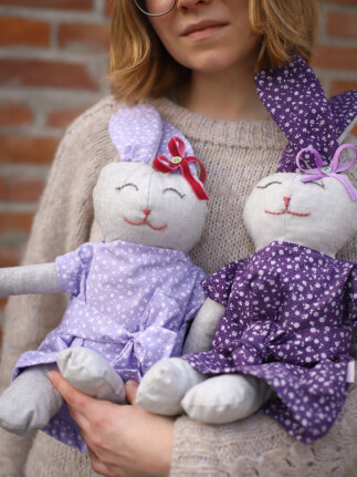 Zwierzątka lawendowe