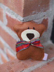 Mały miś lawendowy