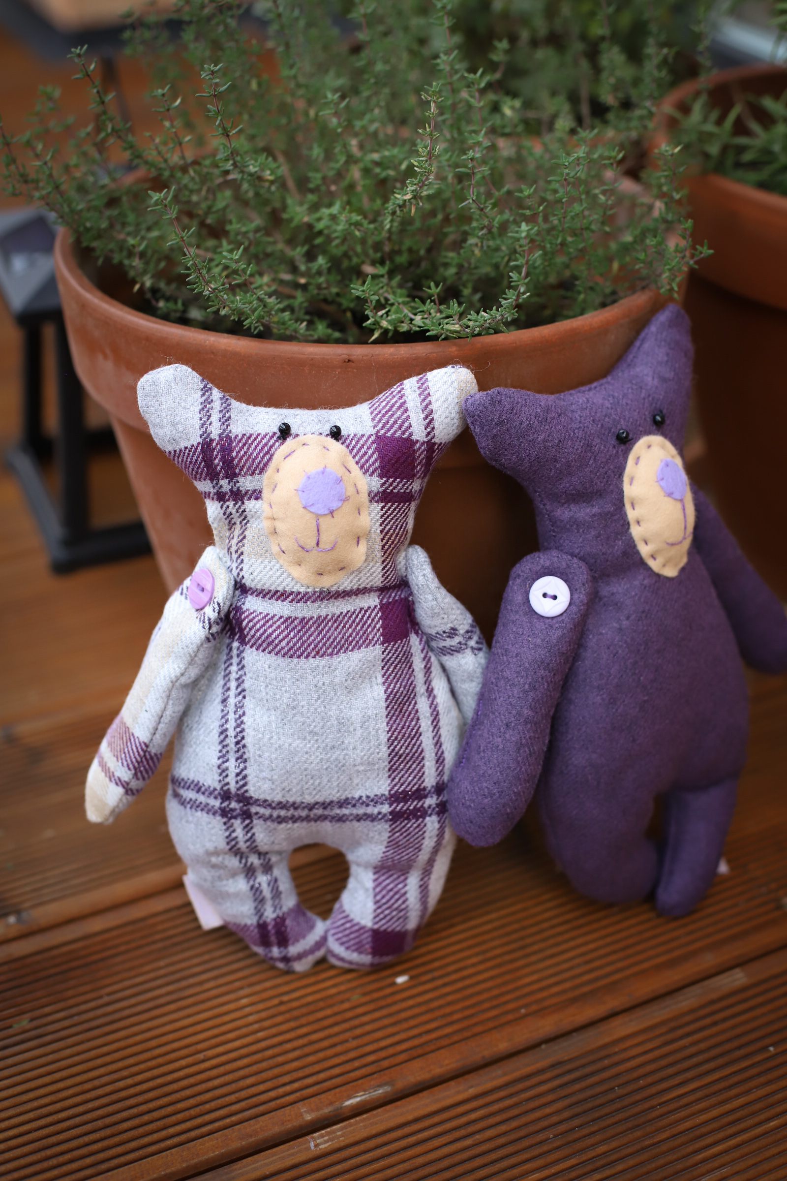 Miś lawendowy - obrazek 2